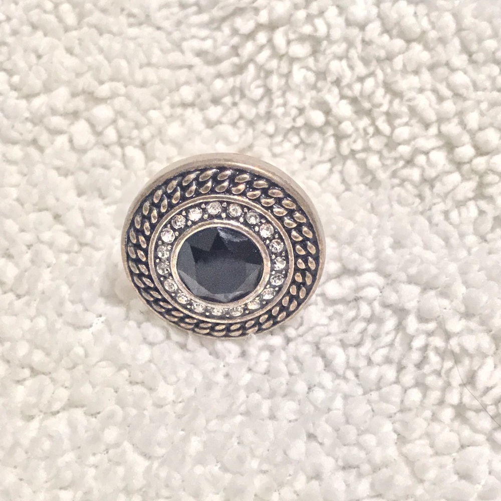Lia Sophia “Blake” Ring Sz 7 Beads & Cut Crystal!
